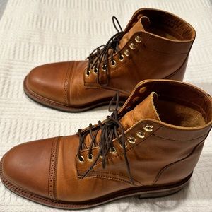 Beautiful Parkhurst “Delaware” Boots made in Spain. Men’s size 8D.
